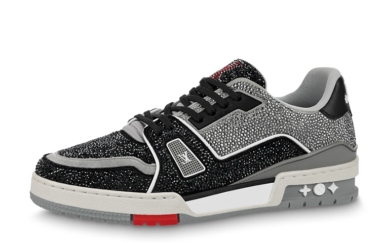 Buy Louis Vuitton Trainer Low 'Hitam' 1ABODX