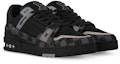 Lookbook Louis Vuitton Kasut Trainer Rendah 'Hitam' 1ACPSF