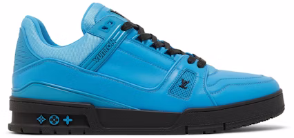 Louis Vuitton Trainer Low 'Black Blue' 1A8WF5