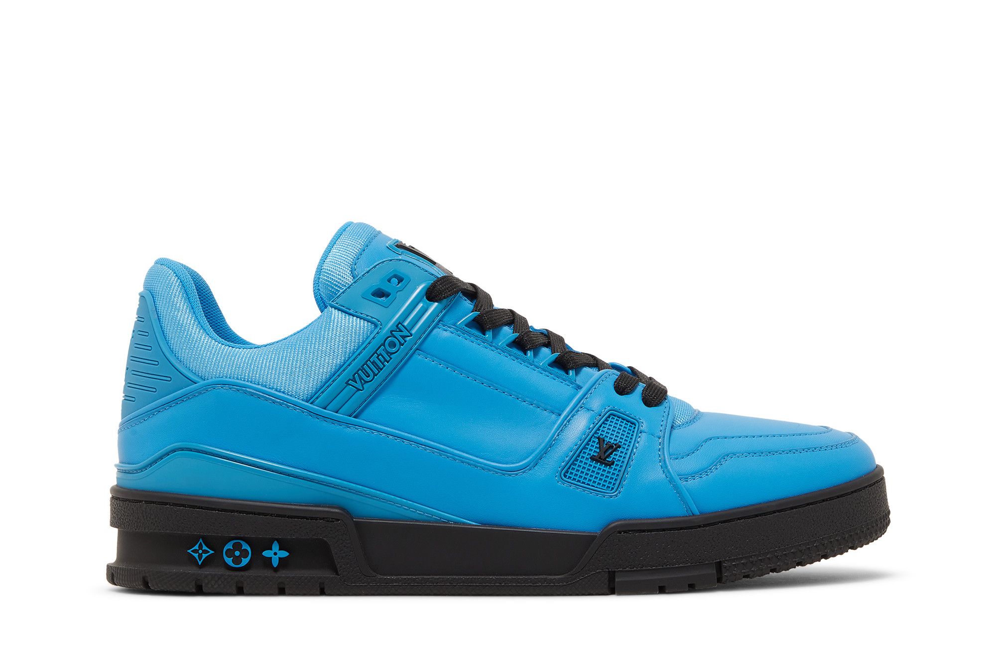 Louis Vuitton Trainer Low 'Black Blue' 1A8WF5