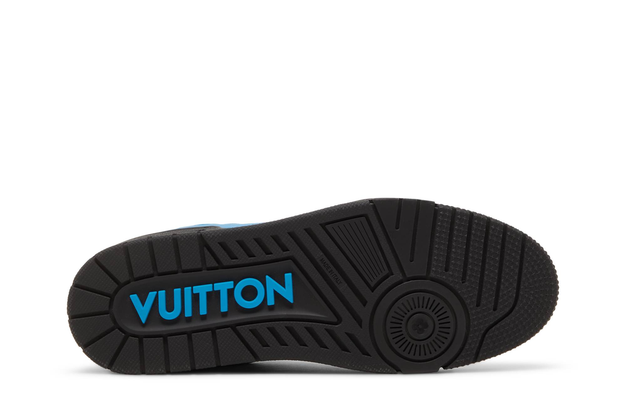 Shop Louis Vuitton Zapatillas Bajas 'Negro Azul' 1A8WF5