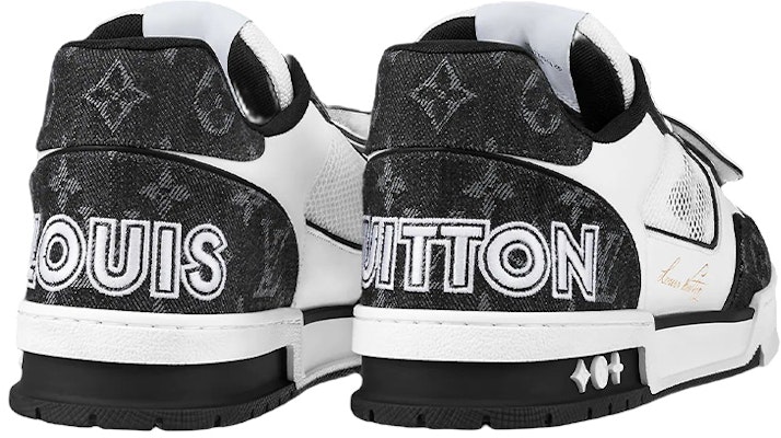 Louis Vuitton Trainer Low 'Black Monogram Denim' 1A9ZB0 Shop Louis Vuitton Trainer Low 'Black Monogram Denim' 1A9ZB0
