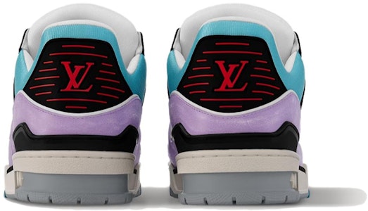 LOUIS VUITTON 運動鞋 皮革 舒適百搭 低筒 溜冰鞋 男款 藍色 Shop LOUIS VUITTON 運動鞋 皮革 舒適百搭 低筒 溜冰鞋 男款 藍色