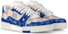 Louis Vuitton Trainer Rendah 'Biru Krim' 1AC57T