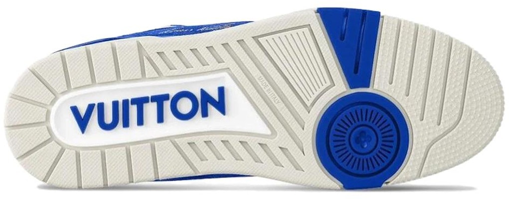 Louis Vuitton Trainer Low 'Blue Cream' 1AC57T Purchase Louis Vuitton Trainer Low 'Blue Cream' 1AC57T