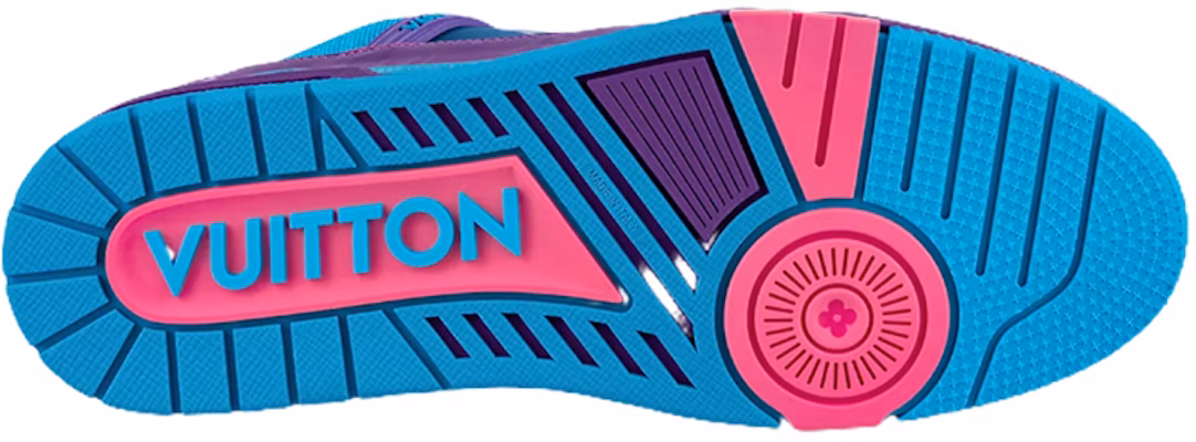 Louis Vuitton Sepatu Sneakers 'Biru Ungu Pink' 1A9JQJ Shop Louis Vuitton Sepatu Sneakers 'Biru Ungu Pink' 1A9JQJ