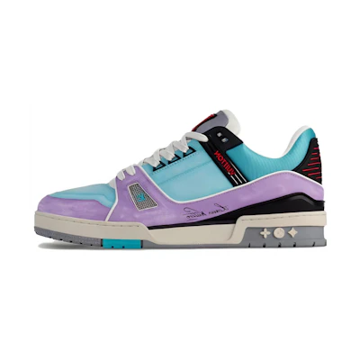 LV Trainer Low 'Blue Purple'