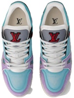 Louis Vuitton Trainer Low 'Biru Ungu' 1ACEGF Shop Louis Vuitton Trainer Low 'Biru Ungu' 1ACEGF