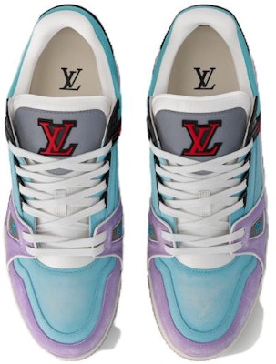 Louis Vuitton Trainer Low 'Blue Purple' 1ACEGF Shop Louis Vuitton Trainer Low 'Blue Purple' 1ACEGF