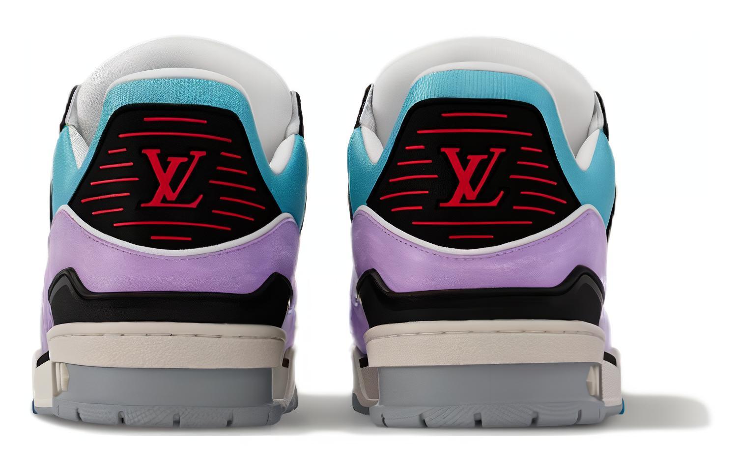 Purchase Louis Vuitton Zapatillas Bajas 'Azul Morado' 1ACEGF