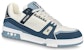 Louis Vuitton Trainer Rendah 'Biru Putih' 1ABLUQ