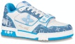 Order Louis Vuitton Trainer Rendah 'Biru Putih Velcro' 1A9ZI6