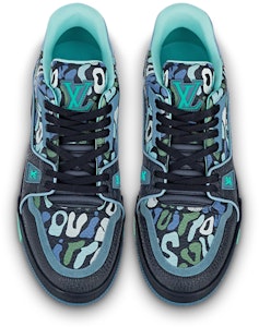 Louis Vuitton Trainer Low 'Biru Camo' 1AARY0 Shop Louis Vuitton Trainer Low 'Biru Camo' 1AARY0