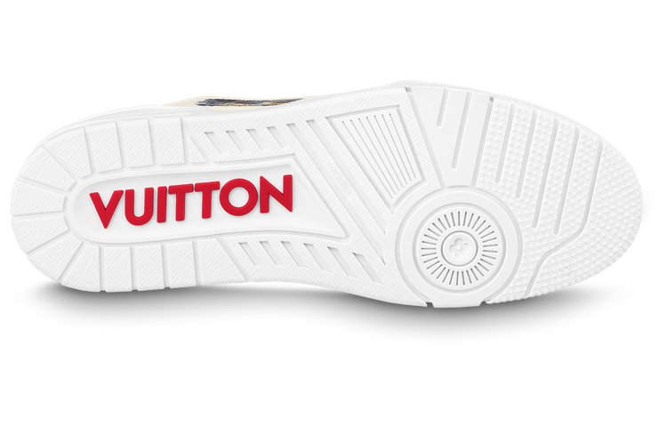 LV Trainer Low 'Colored-In Motif - White Black' 圖 5