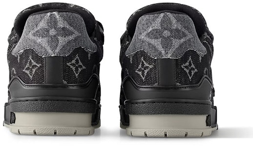 Louis Vuitton LV Trainer Sneakers 'Hitam Kelabu Denim Monogram' 1AC4ZB Shop Louis Vuitton LV Trainer Sneakers 'Hitam Kelabu Denim Monogram' 1AC4ZB