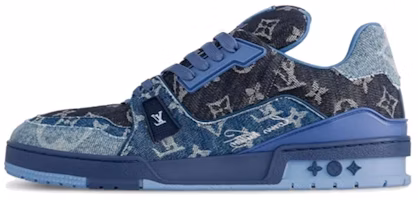 Louis Vuitton Trainer Low 'Denim Blue' 1AC4YR Louis Vuitton Trainer Low 'Denim Blue' 1AC4YR