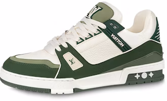 Louis Vuitton LV Trainers 'Green' 1ABLVR Louis Vuitton LV Trainers 'Green' 1ABLVR