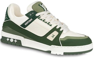 ルイ・ヴィトン LVトレイナーLOW 緑白 1ABLVR Order ルイ・ヴィトン LVトレイナーLOW 緑白 1ABLVR