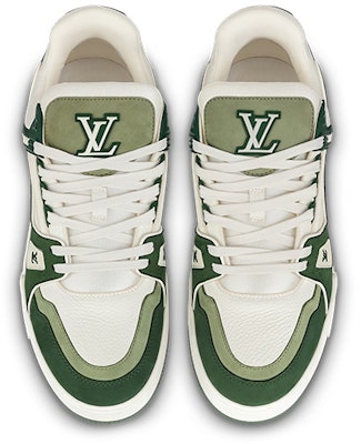 Louis Vuitton LV Trainers 'Green' 1ABLVR Lookbook Louis Vuitton LV Trainers 'Green' 1ABLVR