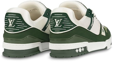 ルイ・ヴィトン LVトレイナーLOW 緑白 1ABLVR Shop ルイ・ヴィトン LVトレイナーLOW 緑白 1ABLVR