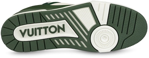 ルイ・ヴィトン LVトレイナーLOW 緑白 1ABLVR Purchase ルイ・ヴィトン LVトレイナーLOW 緑白 1ABLVR