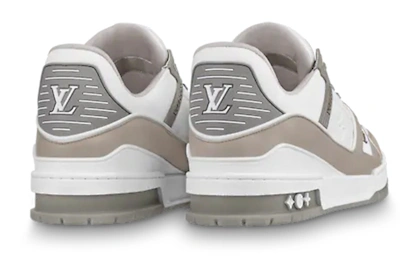 Louis Vuitton Trainer Sneakers 'Grey White'