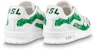 Louis Vuitton Trainer Low 'Lukisan Tangan Graffiti Putih Hijau' 1ABLX1