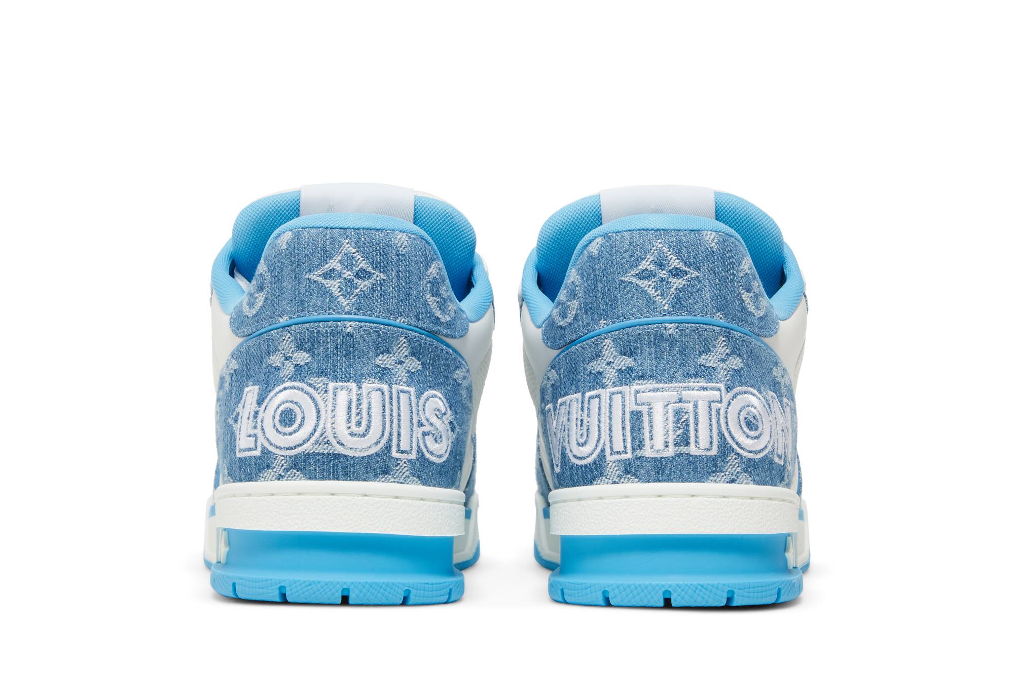 LV Trainer Low 'Light Blue Monogram Denim' 圖 6