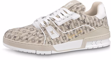 Louis Vuitton LV Trainer Sneakers 'Beige Monogram' 1ABG0J Louis Vuitton LV Trainer Sneakers 'Beige Monogram' 1ABG0J