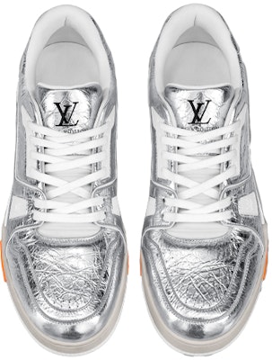 Louis Vuitton Trainer Sneakers 'Silver' Kasut Tumit Tinggi Perak 1A8KGQ Order Louis Vuitton Trainer Sneakers 'Silver' Kasut Tumit Tinggi Perak 1A8KGQ