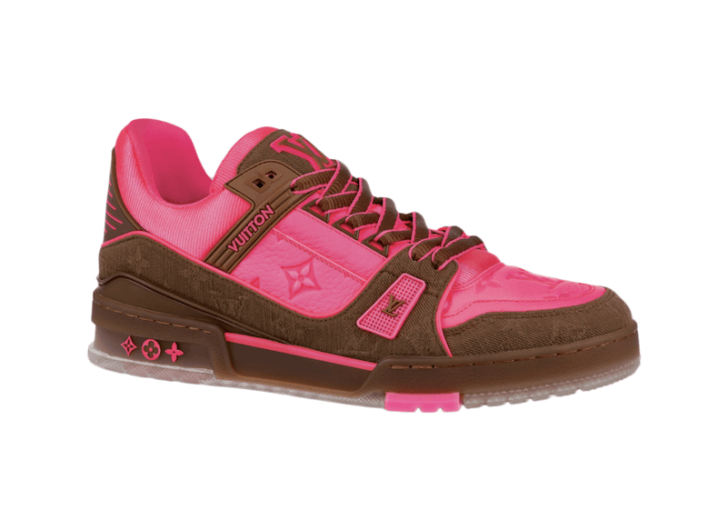 Buy Louis Vuitton Trainer Rendah 'Monogram Merah Jambu' 1A8Z5A