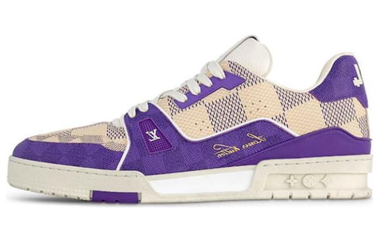 Buy 路易威登紫色低帮运动鞋 1AC577