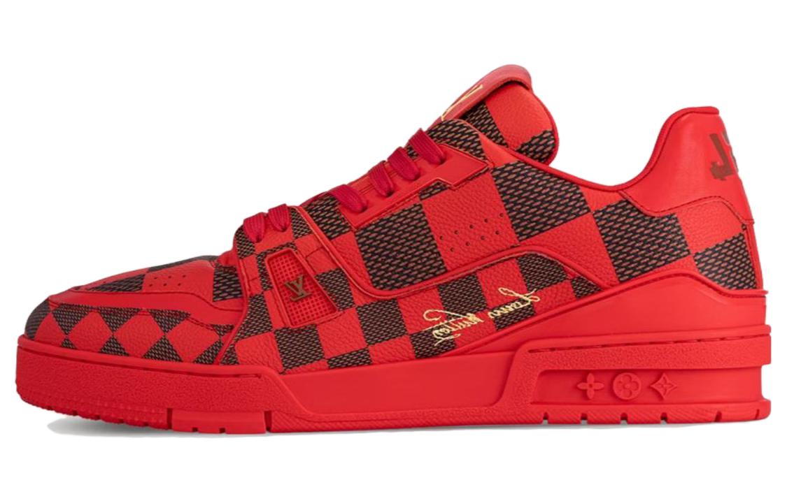 Louis Vuitton Trainer Low 'Red' 1ACN42