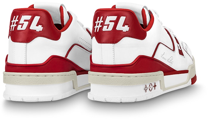Louis Vuitton Trainers 'White Red' 1A8ZPR Lookbook Louis Vuitton Trainers 'White Red' 1A8ZPR