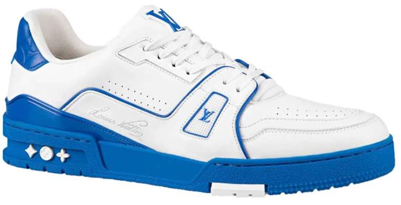 Louis Vuitton Trainer Low ''Signature - Weiß Blau'' 1A8SJV Buy Louis Vuitton Trainer Low ''Signature - Weiß Blau'' 1A8SJV