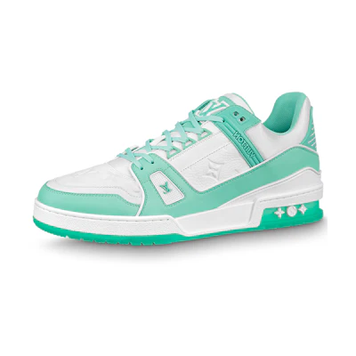 LV Trainer Sneakers 'Teal White'