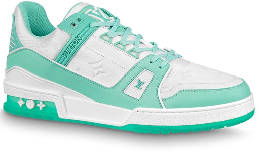 ルイ・ヴィトン LVトレイナースニーカー ティールホワイト 1A8KBQ Order ルイ・ヴィトン LVトレイナースニーカー ティールホワイト 1A8KBQ