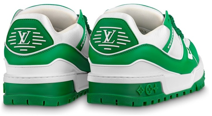 Louis Vuitton LV Trainer Maxi Sneakers 'Green' 1AB8SD Lookbook Louis Vuitton LV Trainer Maxi Sneakers 'Green' 1AB8SD