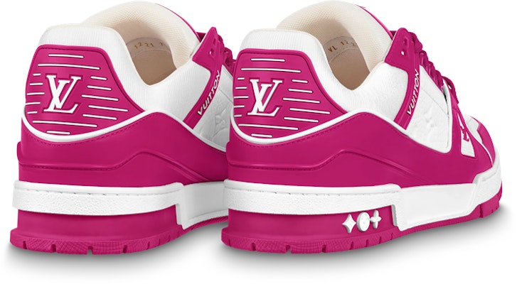 Louis Vuitton Sepatu LV 'Putih Merah Muda' 1ABOEY Order Louis Vuitton Sepatu LV 'Putih Merah Muda' 1ABOEY