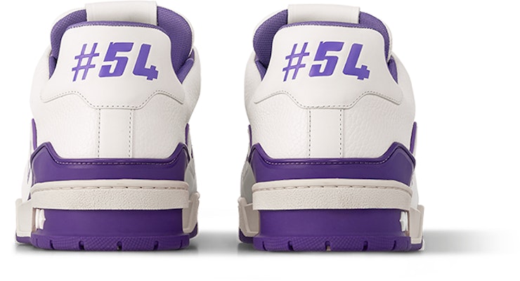 Louis Vuitton Trainer Low 'White Purple' 1ACHKW Shop Louis Vuitton Trainer Low 'White Purple' 1ACHKW