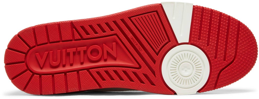 Louis Vuitton Kasut Trainer Rendah 'Putih Merah' 1A8SKD Shop Louis Vuitton Kasut Trainer Rendah 'Putih Merah' 1A8SKD