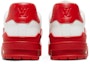Details for Louis Vuitton Kasut Trainer Rendah 'Putih Merah' 1A8SKD