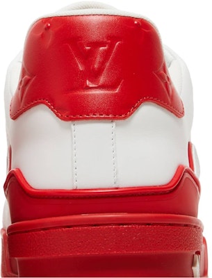 Louis Vuitton Kasut Trainer Rendah 'Putih Merah' 1A8SKD Sizing Louis Vuitton Kasut Trainer Rendah 'Putih Merah' 1A8SKD