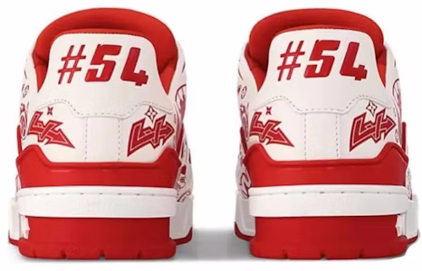 Louis Vuitton Trainer Low 'Putih Merah Grafiti' 1ACELF Shop Louis Vuitton Trainer Low 'Putih Merah Grafiti' 1ACELF