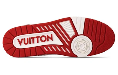 Louis Vuitton Trainer Low 'White Red Graffiti'