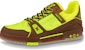 Louis Vuitton Kasut 'Kuning Neon dengan Coklat' 1A8Z6I