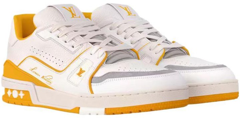 Louis Vuitton Trainer Low 'Yellow' 1ACHLG Lookbook Louis Vuitton Trainer Low 'Yellow' 1ACHLG