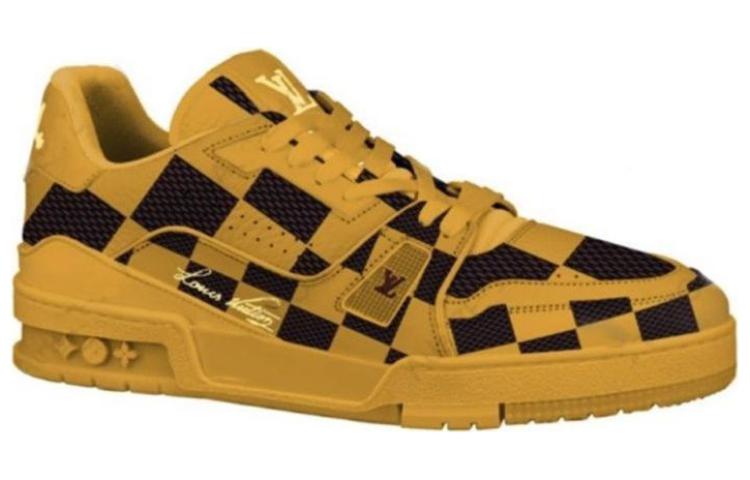 Order 路易威登 低帮运动鞋 &#x27;黄黑色&#x27; 1ACN4H