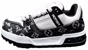 Louis Vuitton Trainer Maxi 'Black White Emboss' 1ACXAQ Louis Vuitton Trainer Maxi 'Black White Emboss' 1ACXAQ