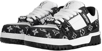 Louis Vuitton Trainer Maxi 'Negro Blanco Grabado' 1ACXAQ Shop Louis Vuitton Trainer Maxi 'Negro Blanco Grabado' 1ACXAQ